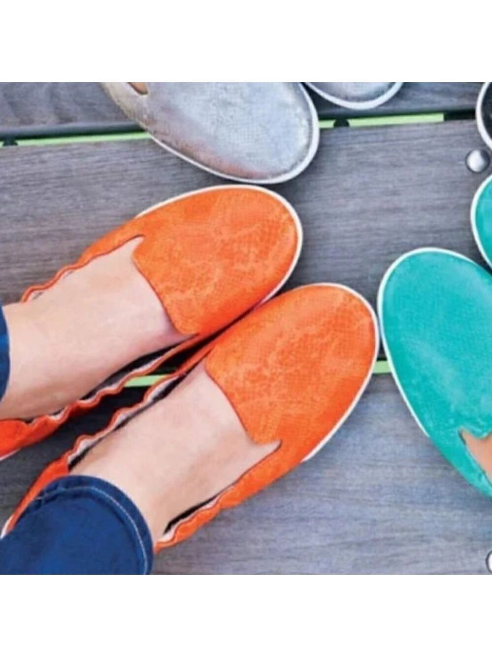 Kruzers by Fitkicks Orange Travel Shoes Small